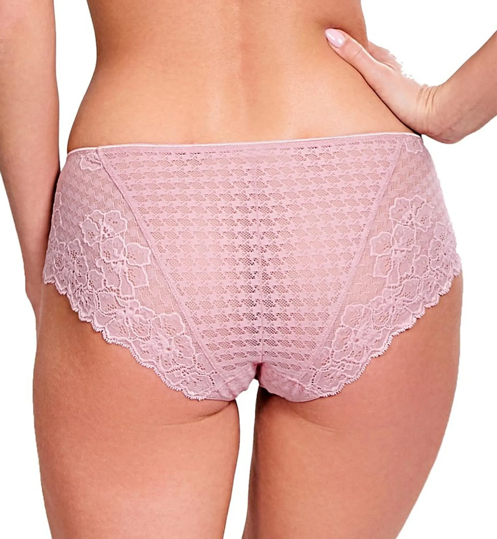 Panache Envy Matching Brief (7282) - Rose Pink