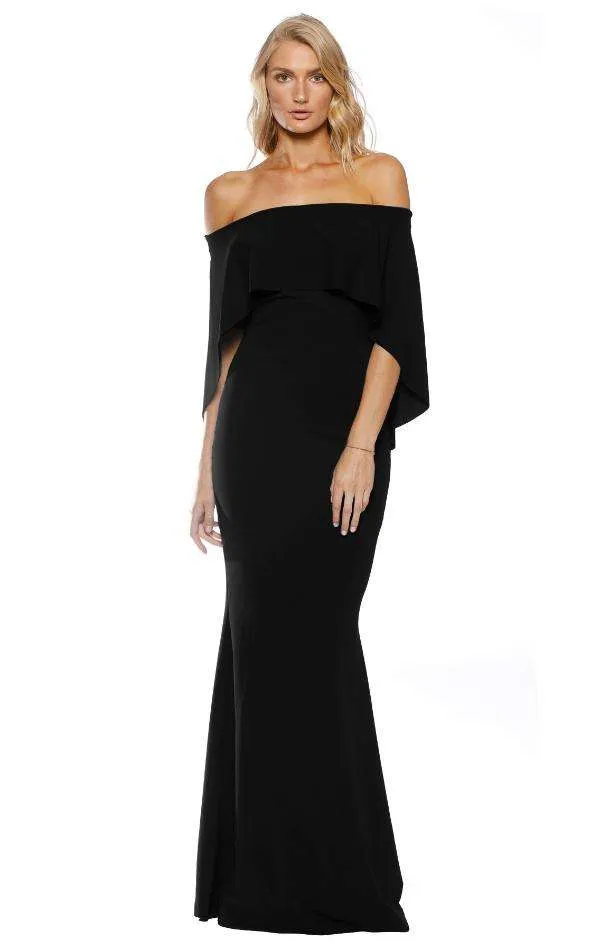 PASDUCHAS Composure Gown (Black) - RRP $389