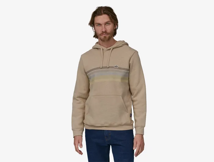 Patagonia Men's Line Logo Ridge Stripe Uprisal Hoody