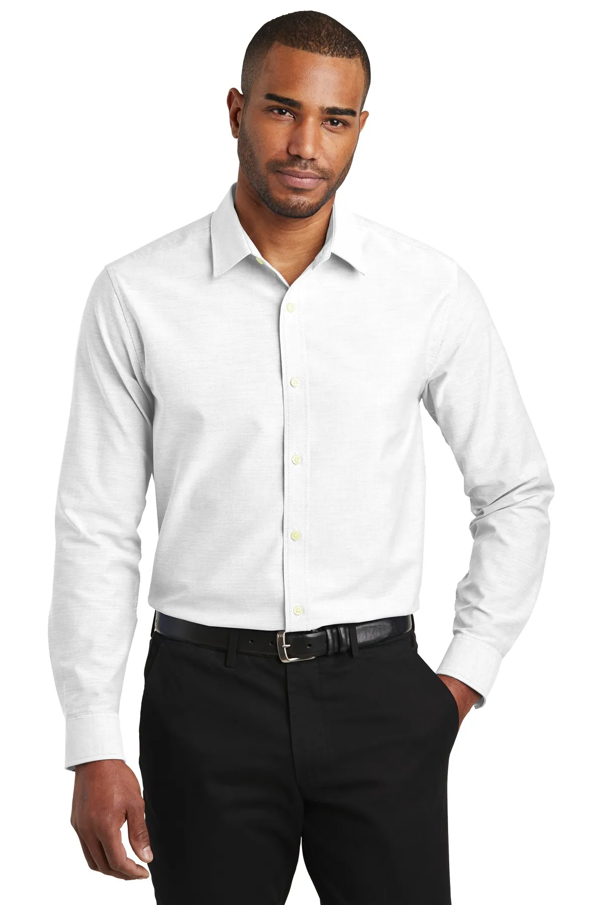 Port Authority Clothing S661 Port Authority  Slim Fit SuperPro  Oxford Shirt SKU: S661