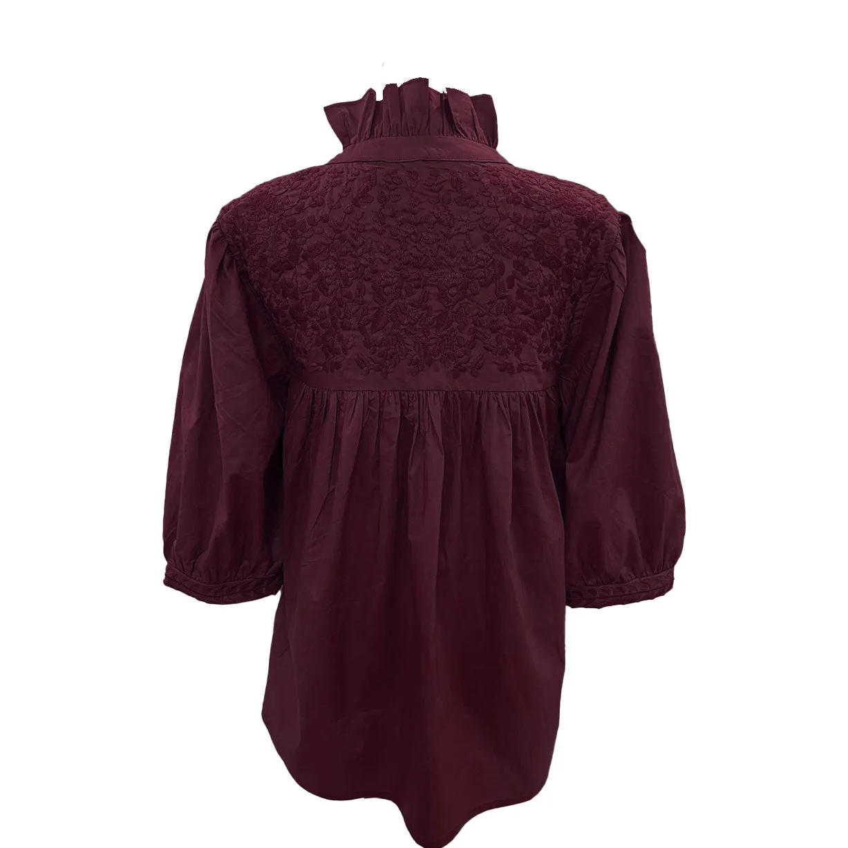 PRE-ORDER: Double Maroon Tailgater Blouse (shipping early September)