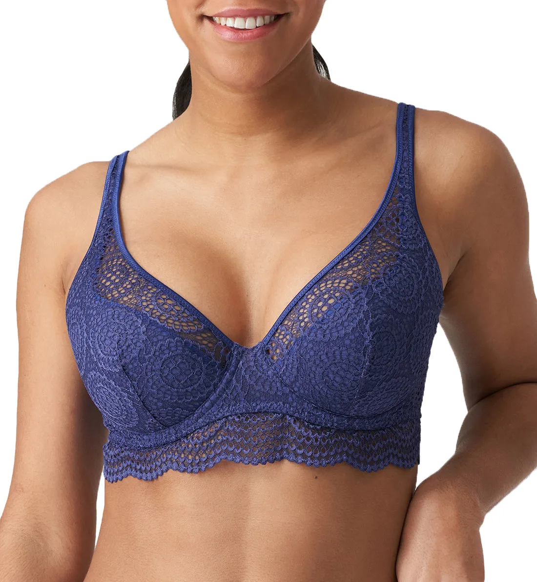 PrimaDonna Twist Petit Paris Triangle Underwire Bra (0142144) - French Indigo