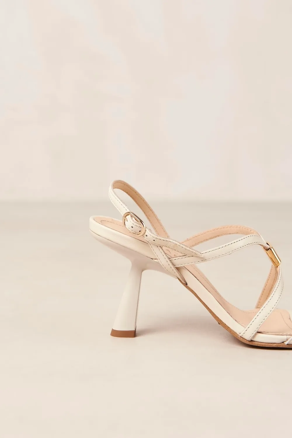 Sandy Cream Leather Sandal