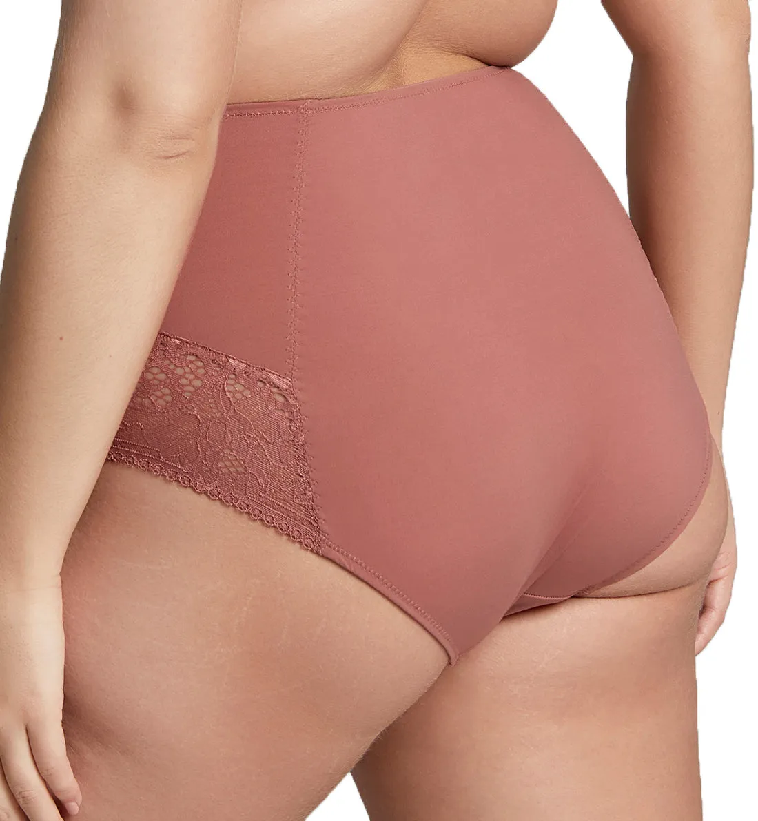 Sculptresse by Panache Estel Matching Highwaist Brief (9684) - Rose Gold