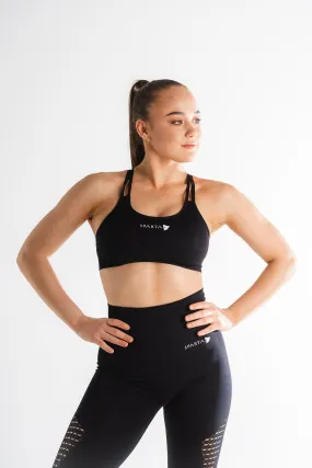 Sparta Evo Seamless Sports Bra - Black