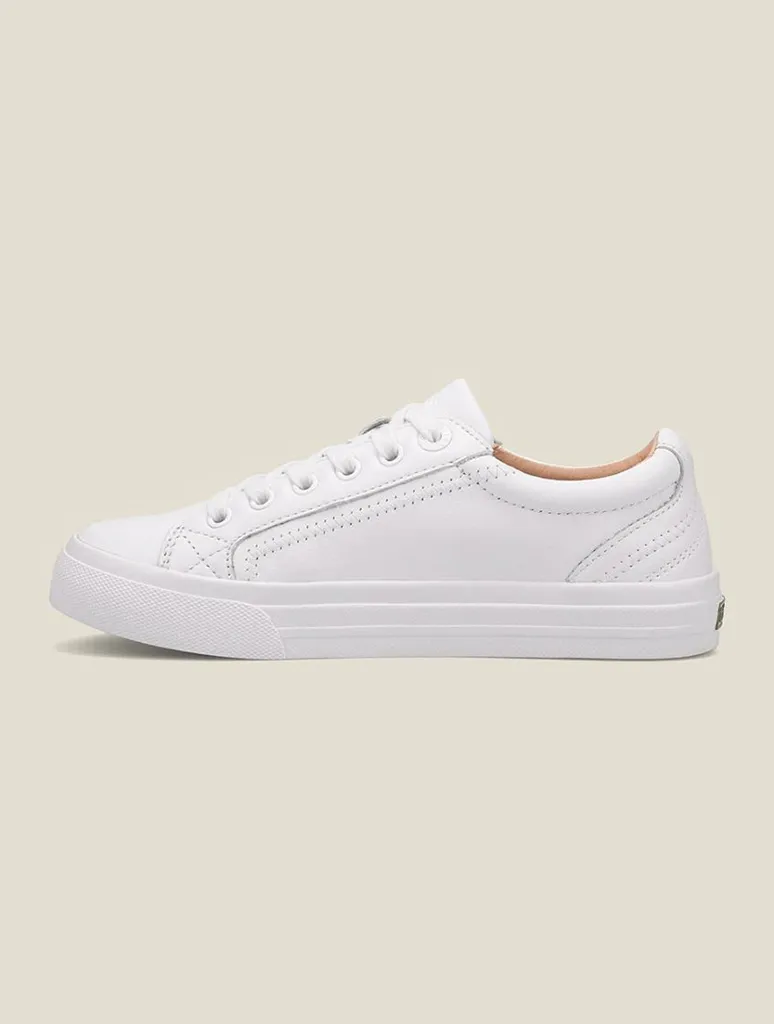 Taos Plim Soul Luxe Sneaker in White