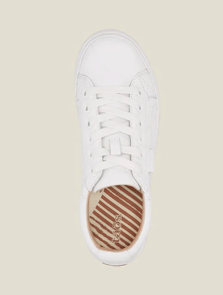 Taos Plim Soul Luxe Sneaker in White