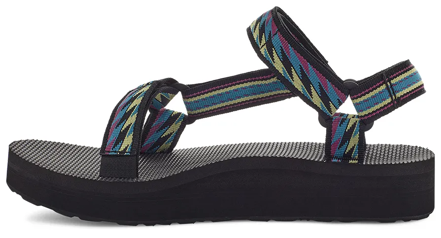 Teva Womens Midform Universal Sandal- Bolt Retro