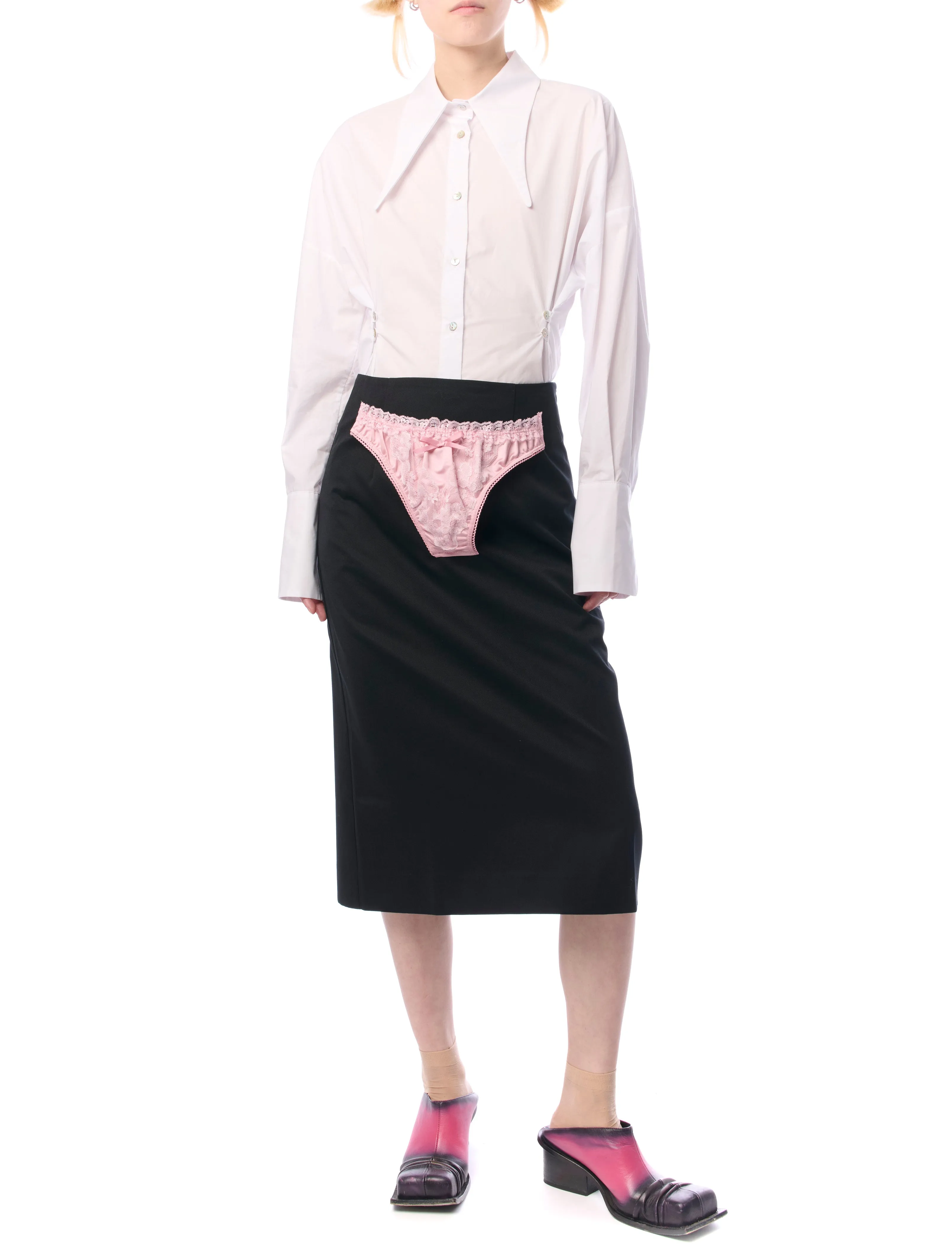 Vaquera Contrast Panty Skirt